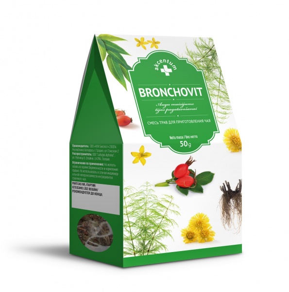  Растительный чай Bronchovit 50г